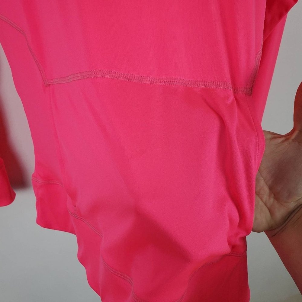 Under Armour hooded jacket bright pink large - Picture 3 of 6